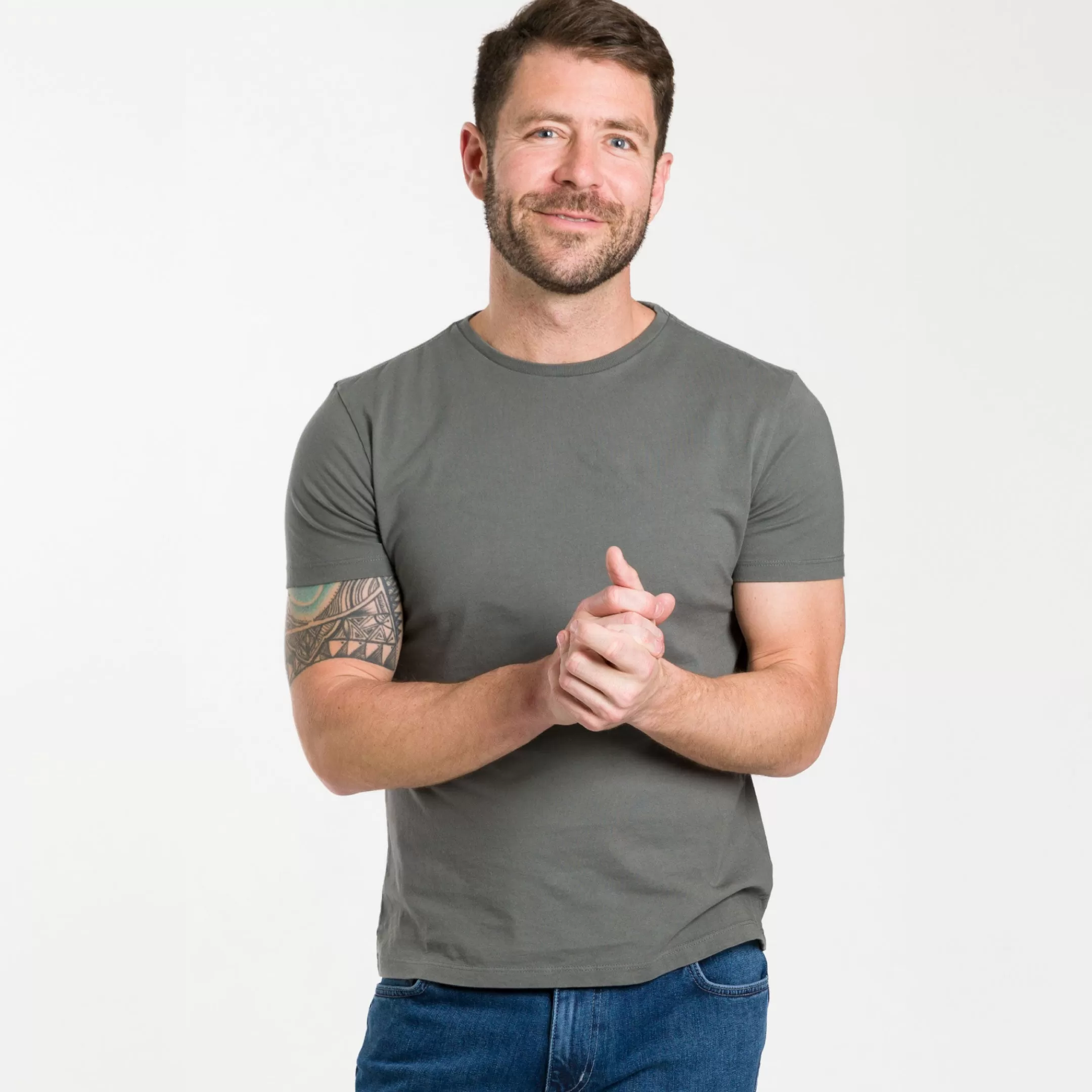 3-Pack Premium Essential Crew Neck Tees