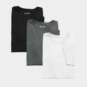 3-Pack Premium Essential Crew Neck Tees