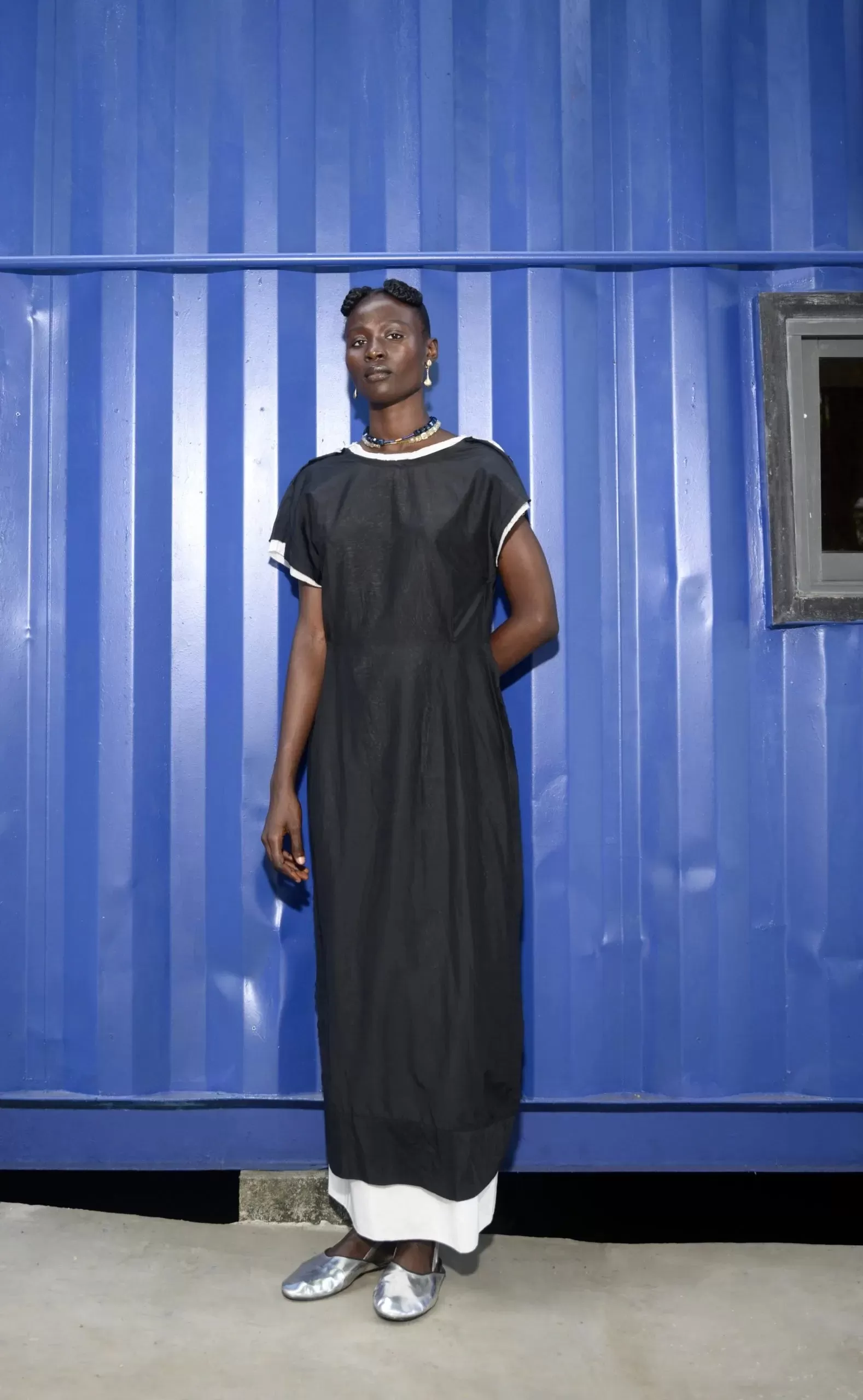 Abiola Olusola Double Layered Orogun Dress