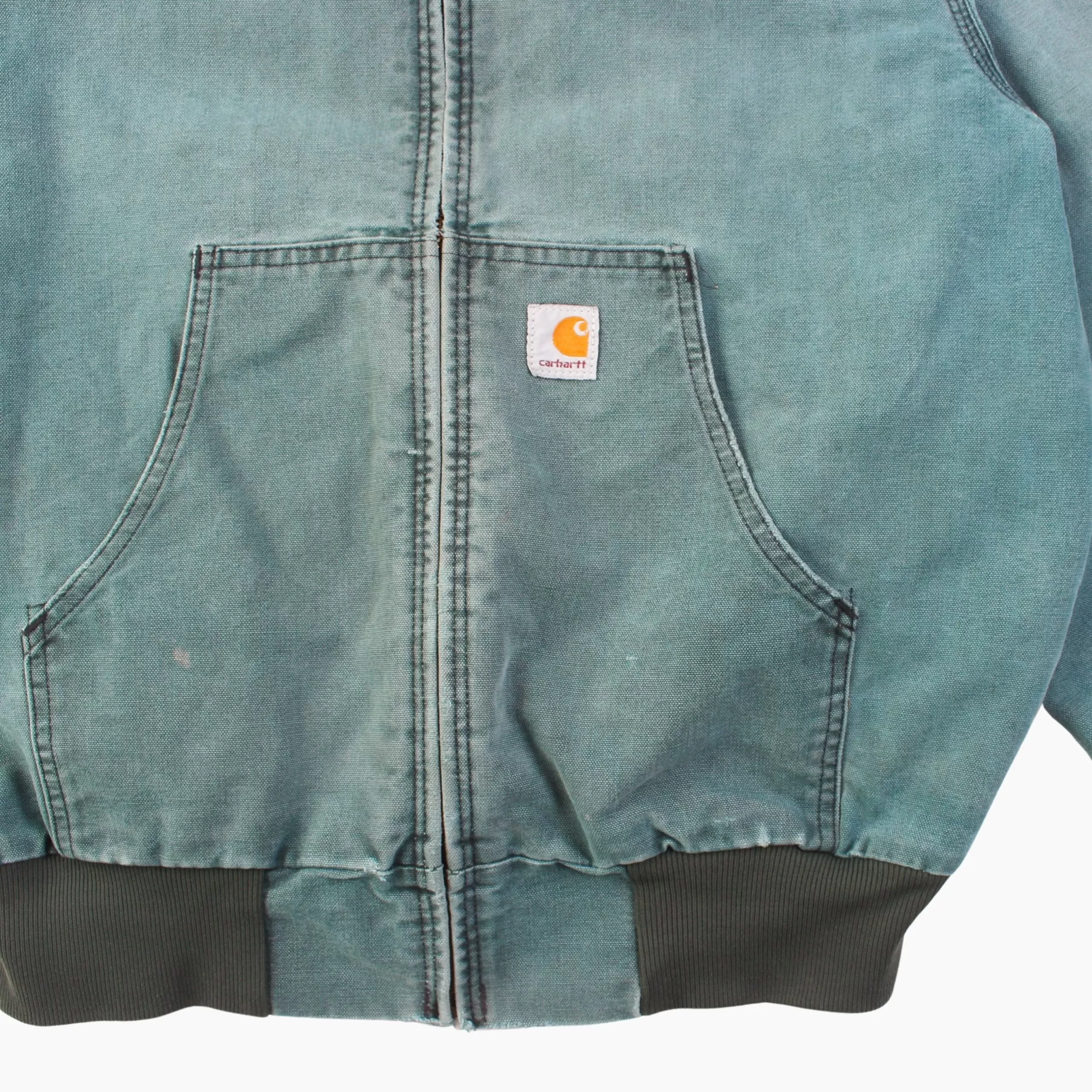 Active Hooded Jacket - Washed Teal