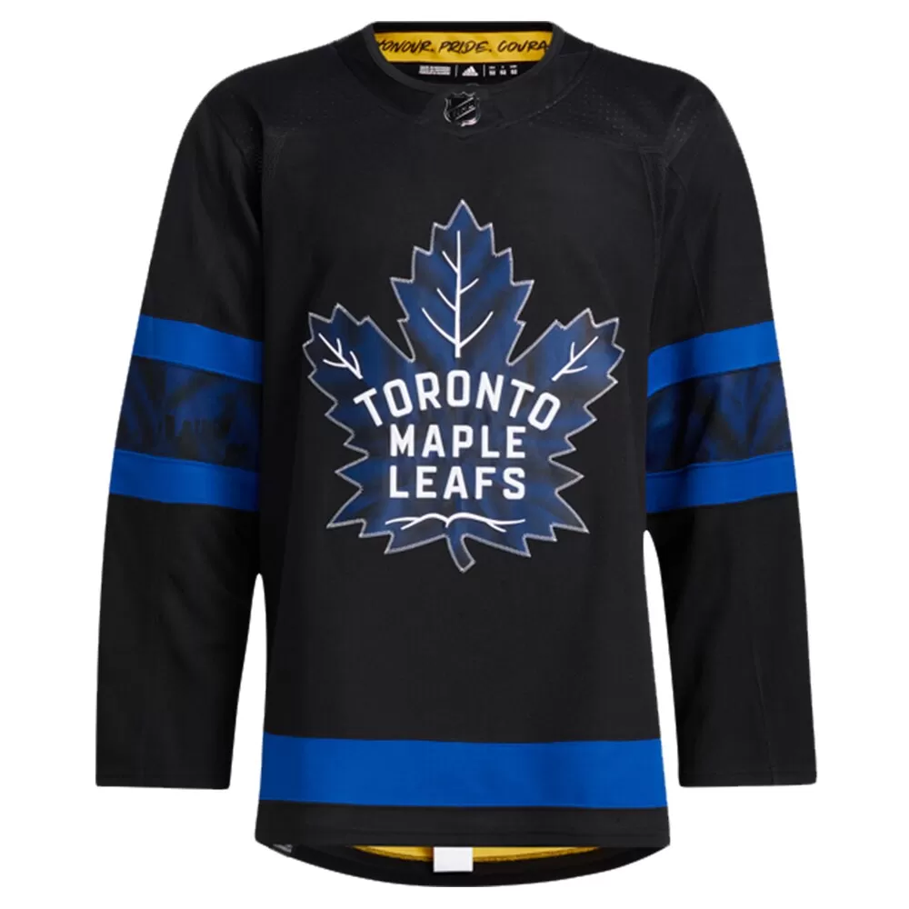 adidas Authentic Toronto Maple Leafs x drew house Alternate Blank Jersey - Black