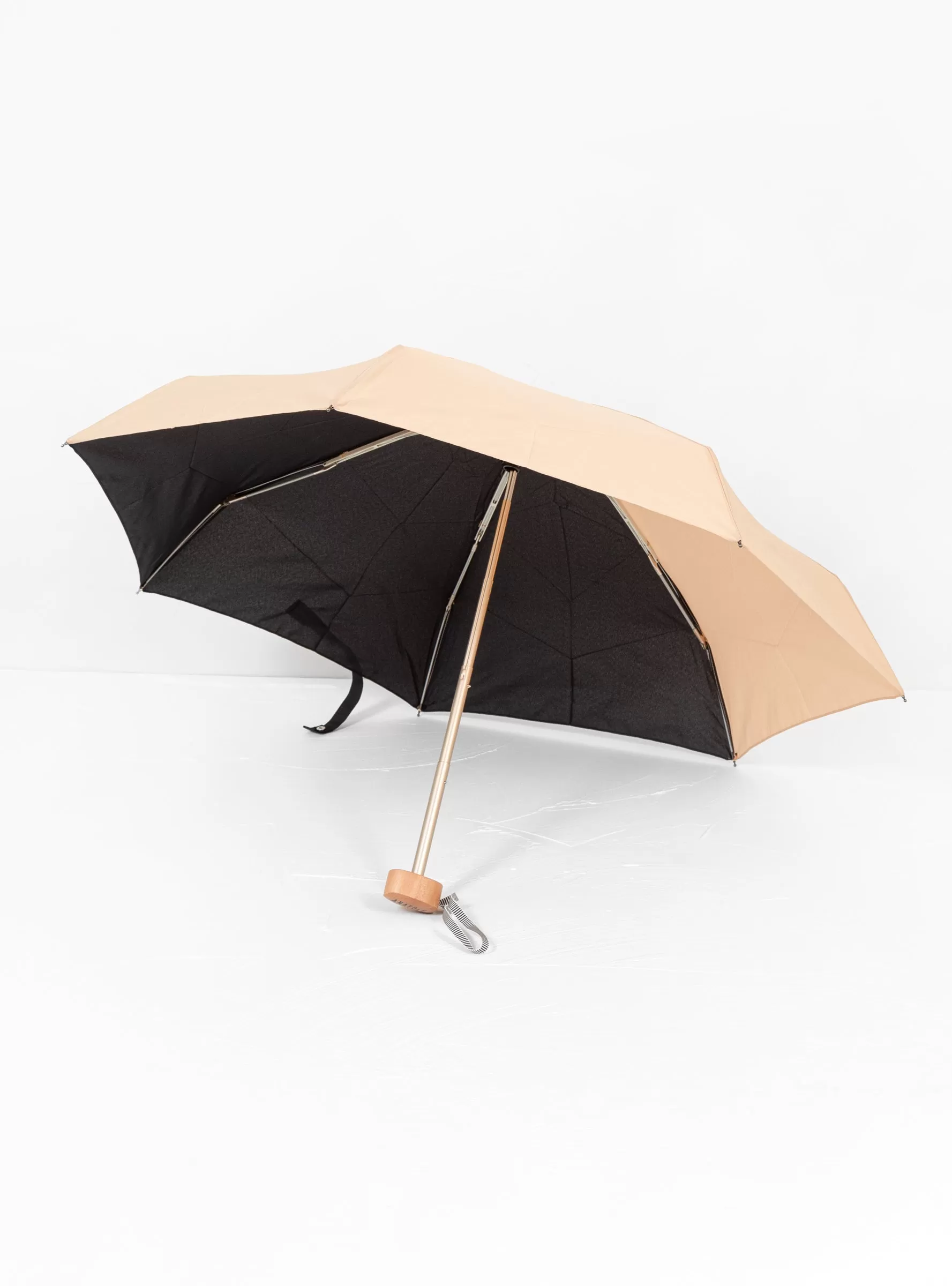 Alice Umbrella Beige & Black