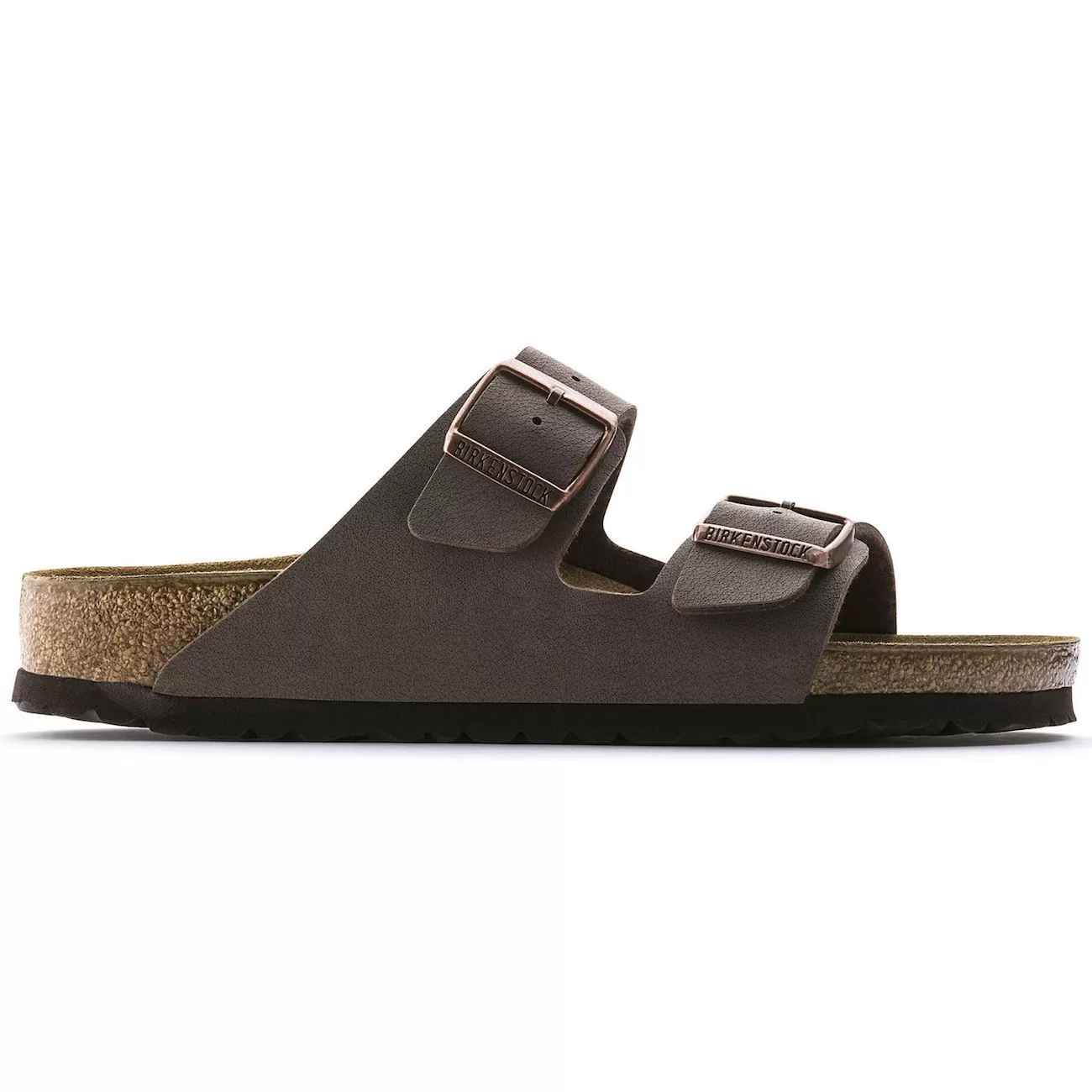 Birkenstock Classic, Arizona, Birko-flor Nubuck, Regular Fit, Mocca