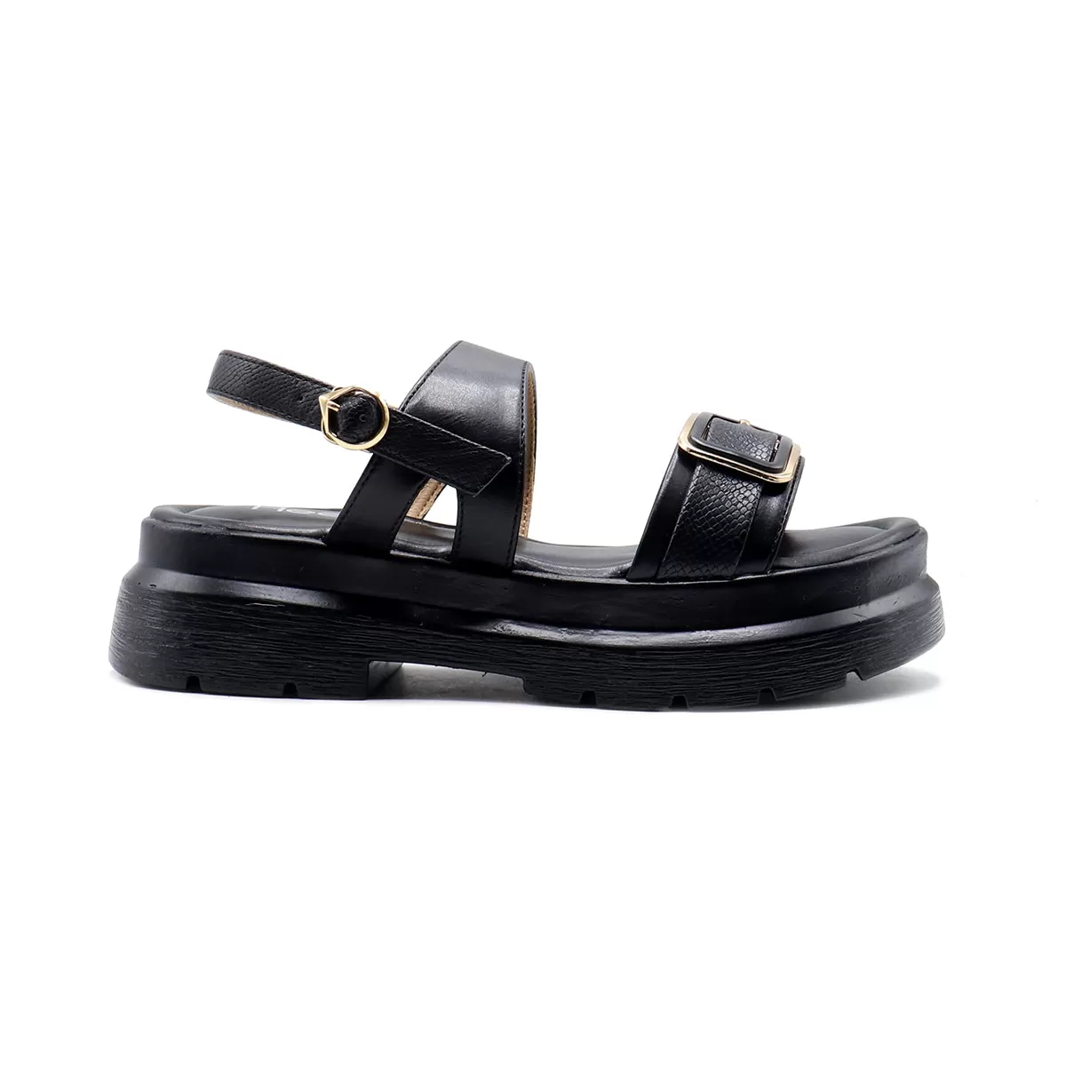 Black Casual Sandal 078129