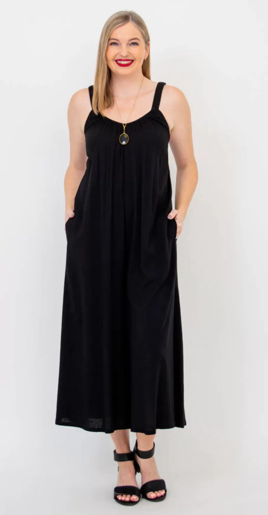 Blue Sky Joanna jumpsuit, linen-bamboo