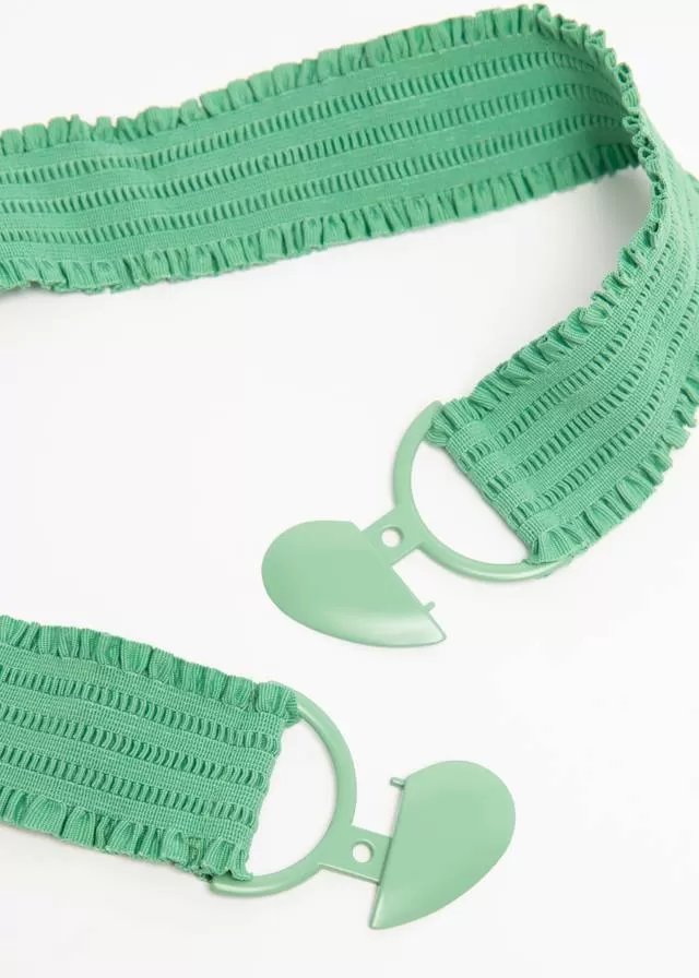 Blutsgeschwister Green Fantastic Elastic Heart Belt