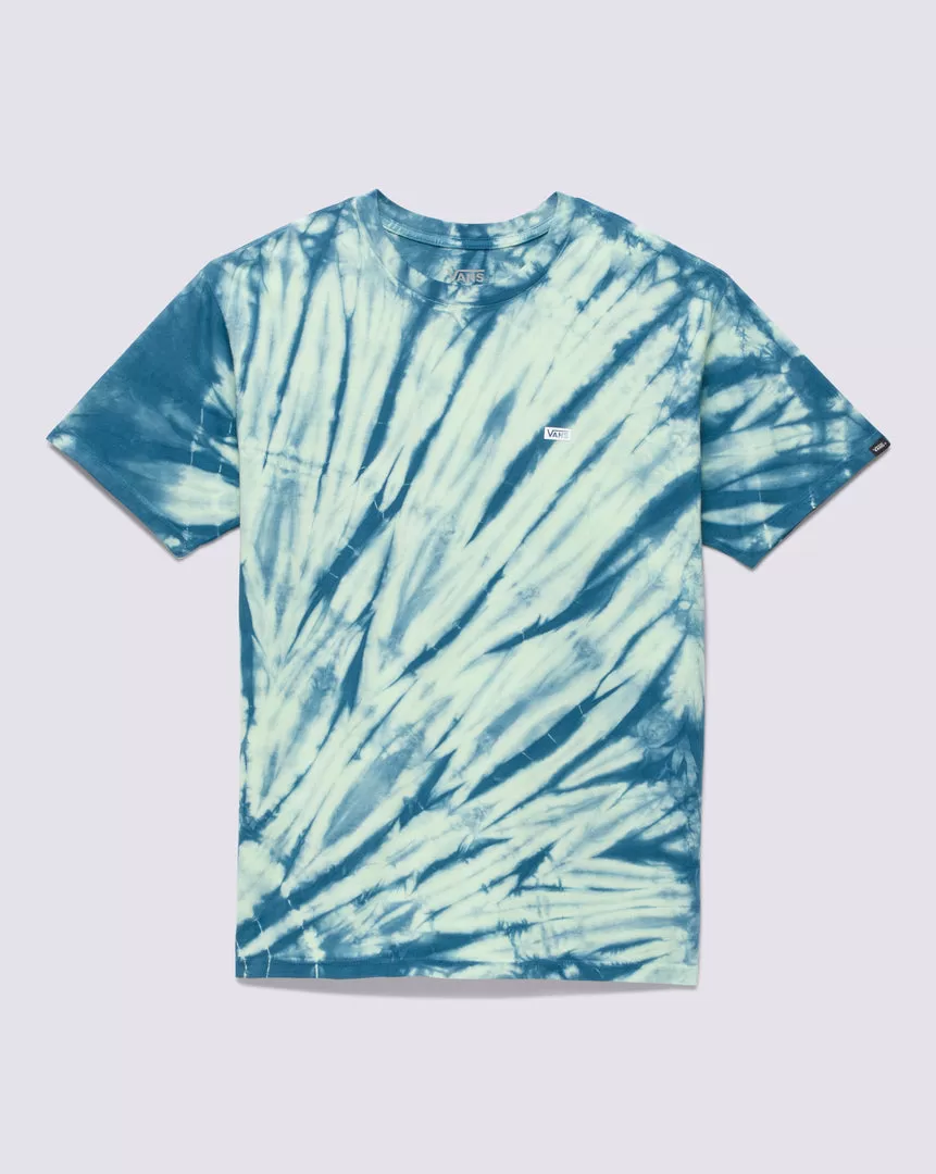 Boxed Drop V Stripe Tie Dye Short Sleeve Tshirt