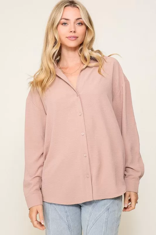 Brooklyn Airflow Button Down Blouse