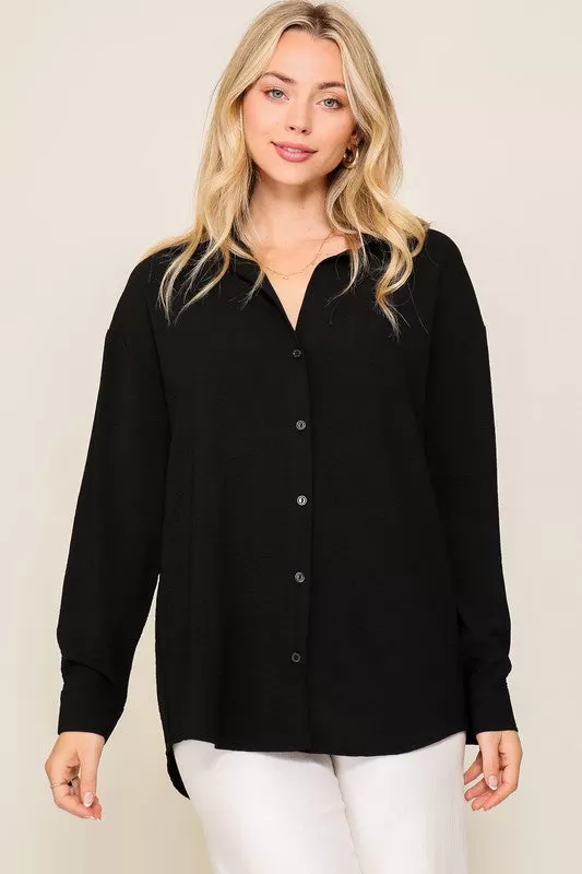 Brooklyn Airflow Button Down Blouse