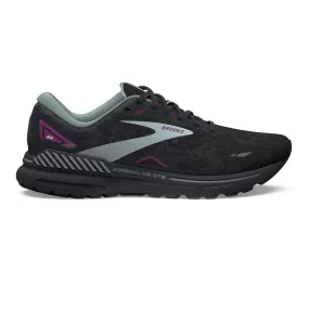 Brooks Adrenaline GTS 23 Running Shoe (Women) - Black/Light Blue/Purple