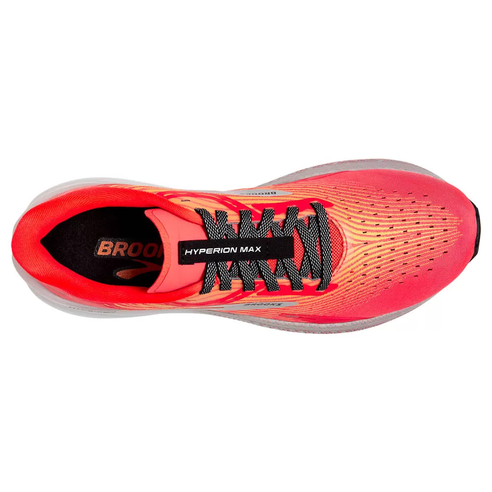 Brooks Hyperion Max (Mens) - Fiery Coral/Orange Pop/Blue