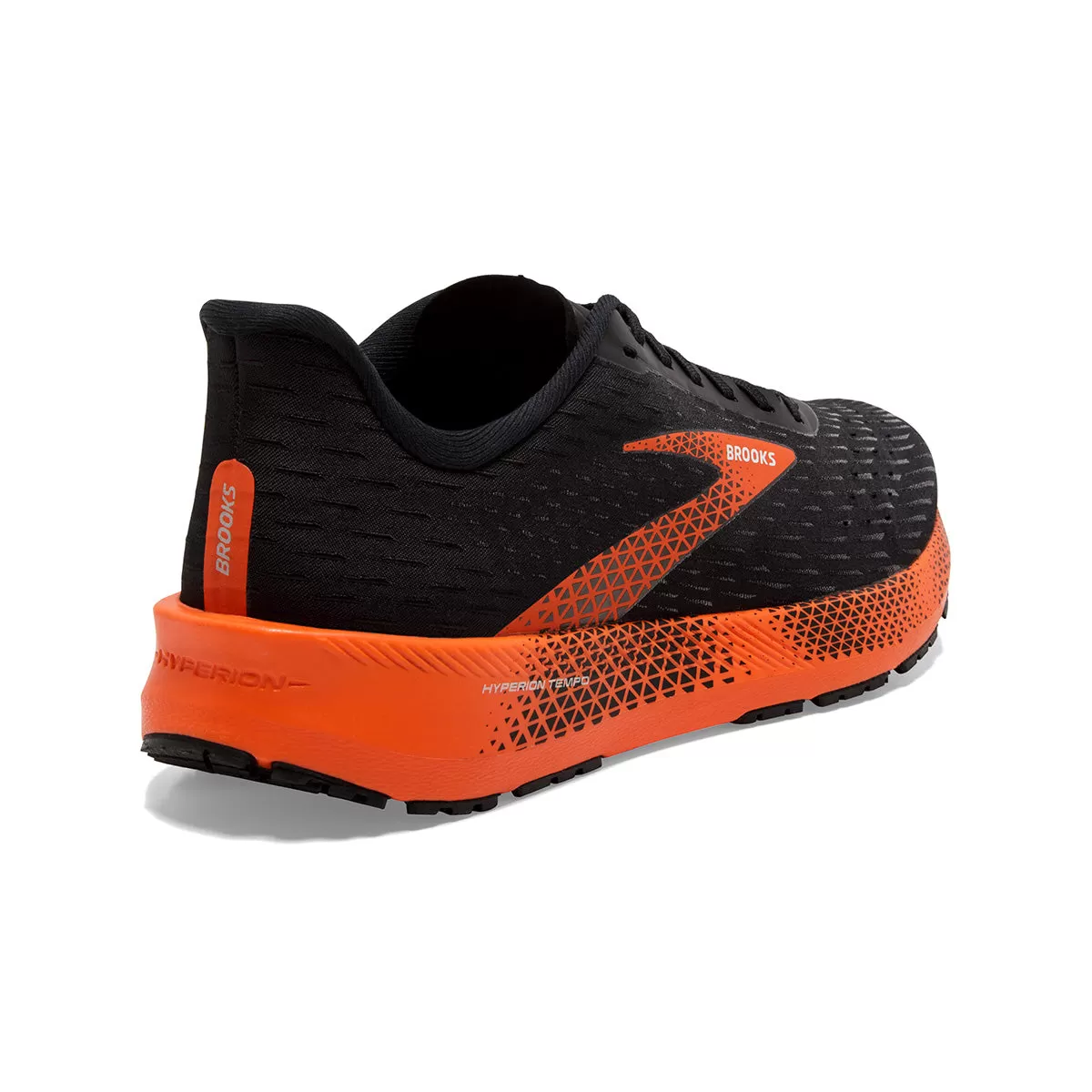 Brooks Hyperion Tempo Mens | Black/flame/grey