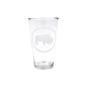 Buffalo Established Pint Glass