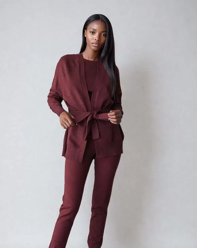 CALLIE | Belted Robe Cardigan