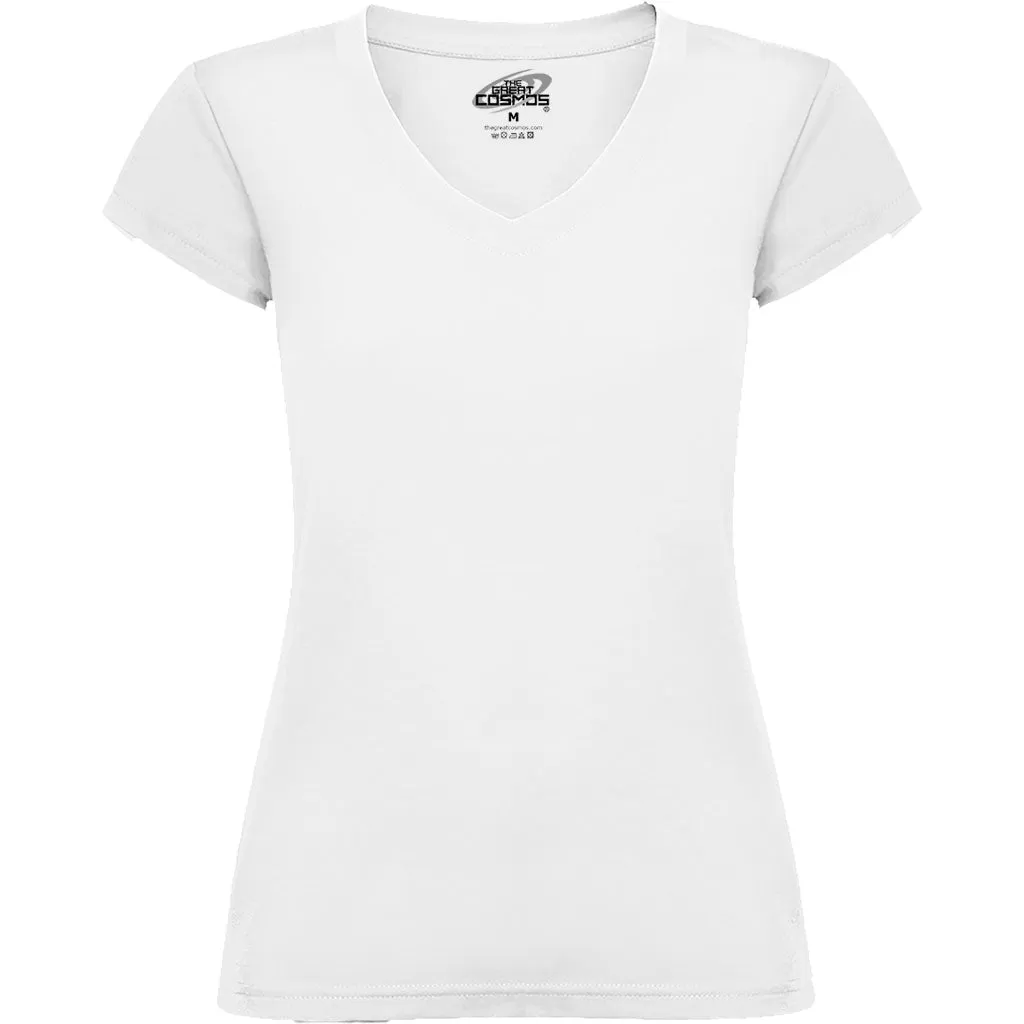 Camiseta cuello pico mujer Victoria - PROMO