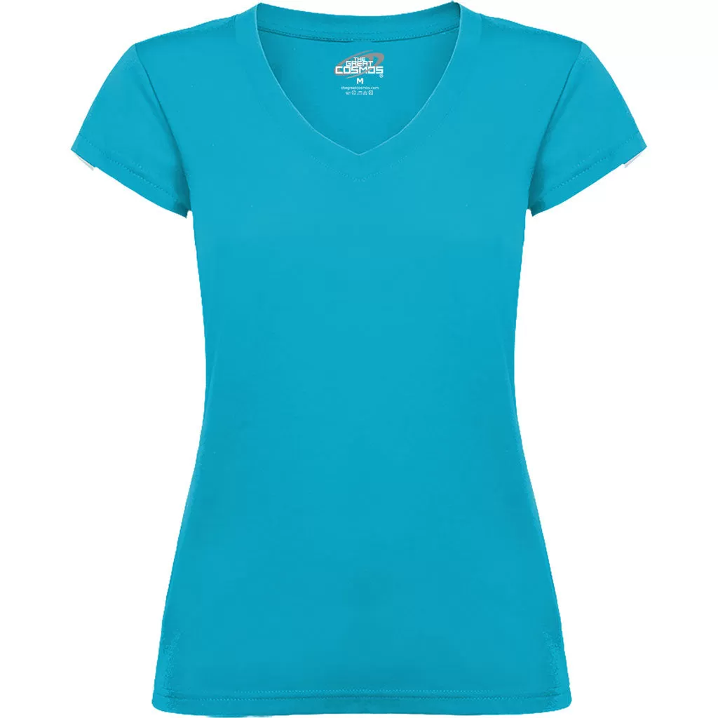 Camiseta cuello pico mujer Victoria - PROMO