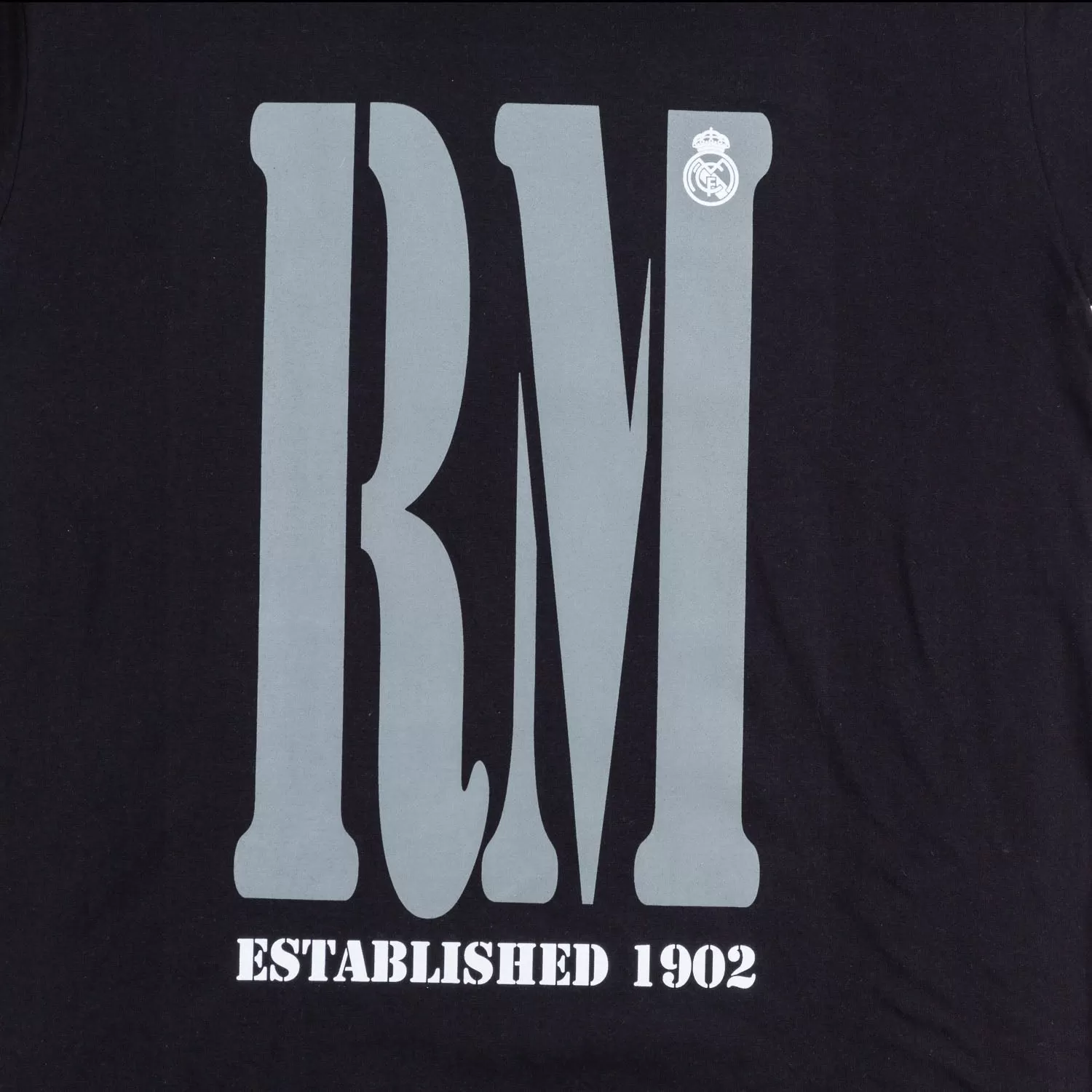 Camiseta Hombre RM Negra