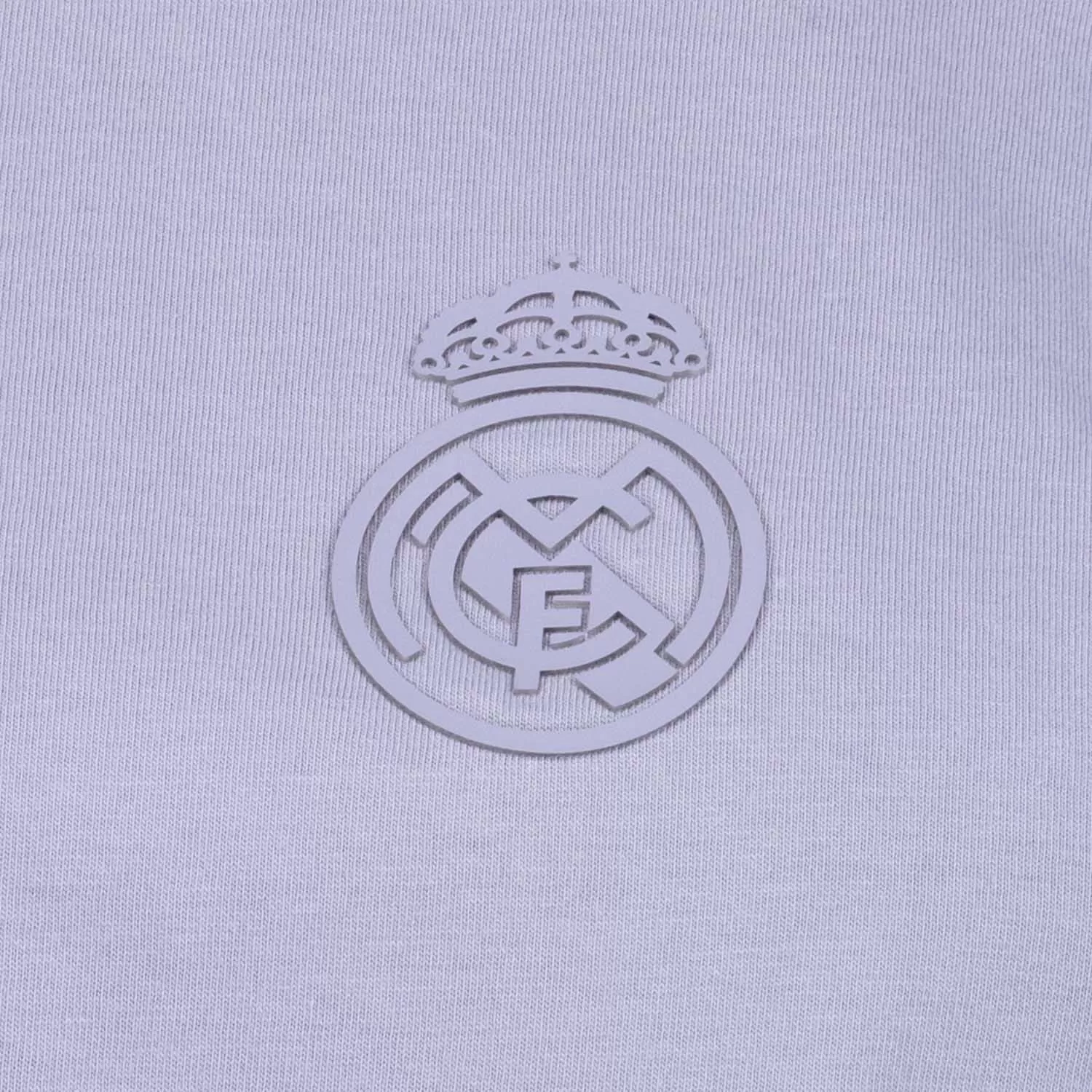 Camiseta Mujer Real Madrid Ladies Vintage Crop Lila