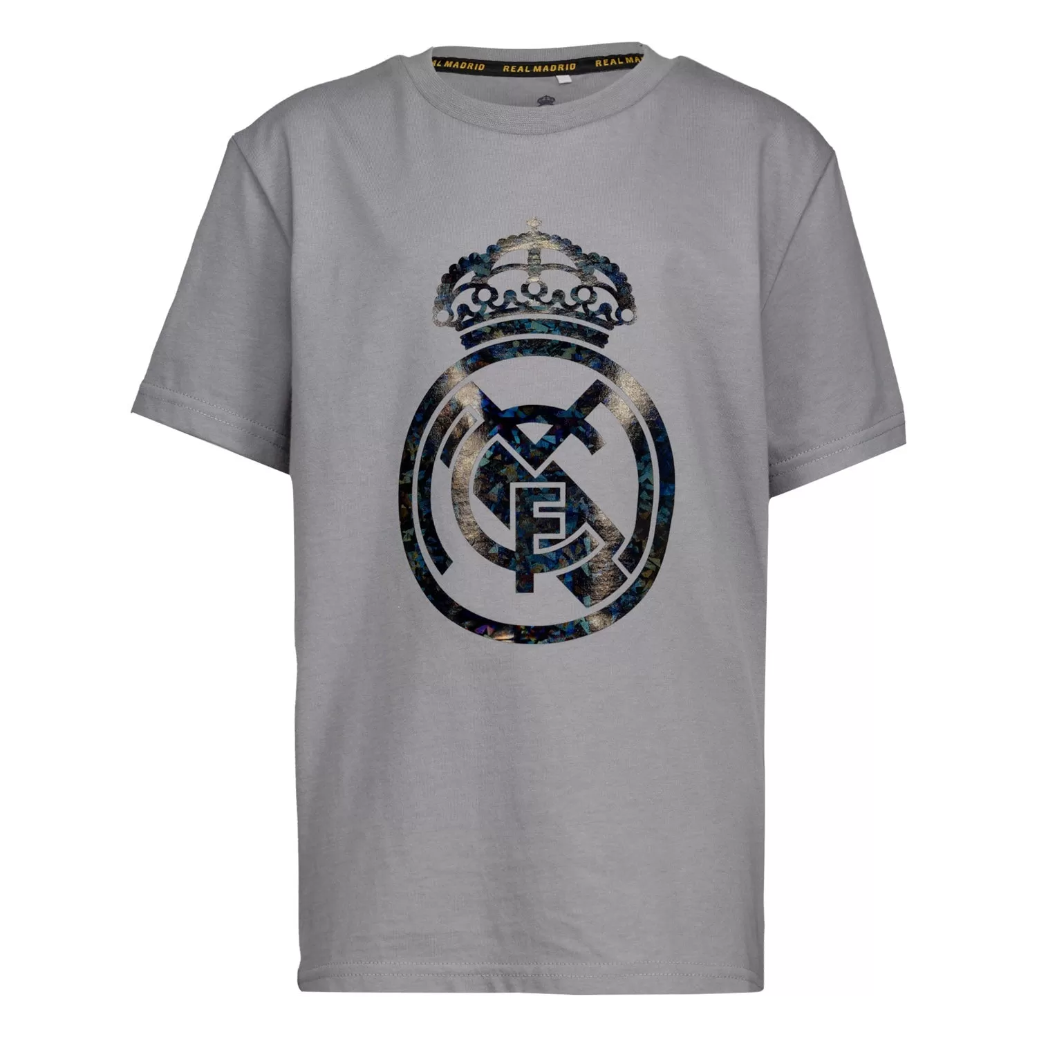 Camiseta Niños Kids on Tour Real Madrid Estampada Gris