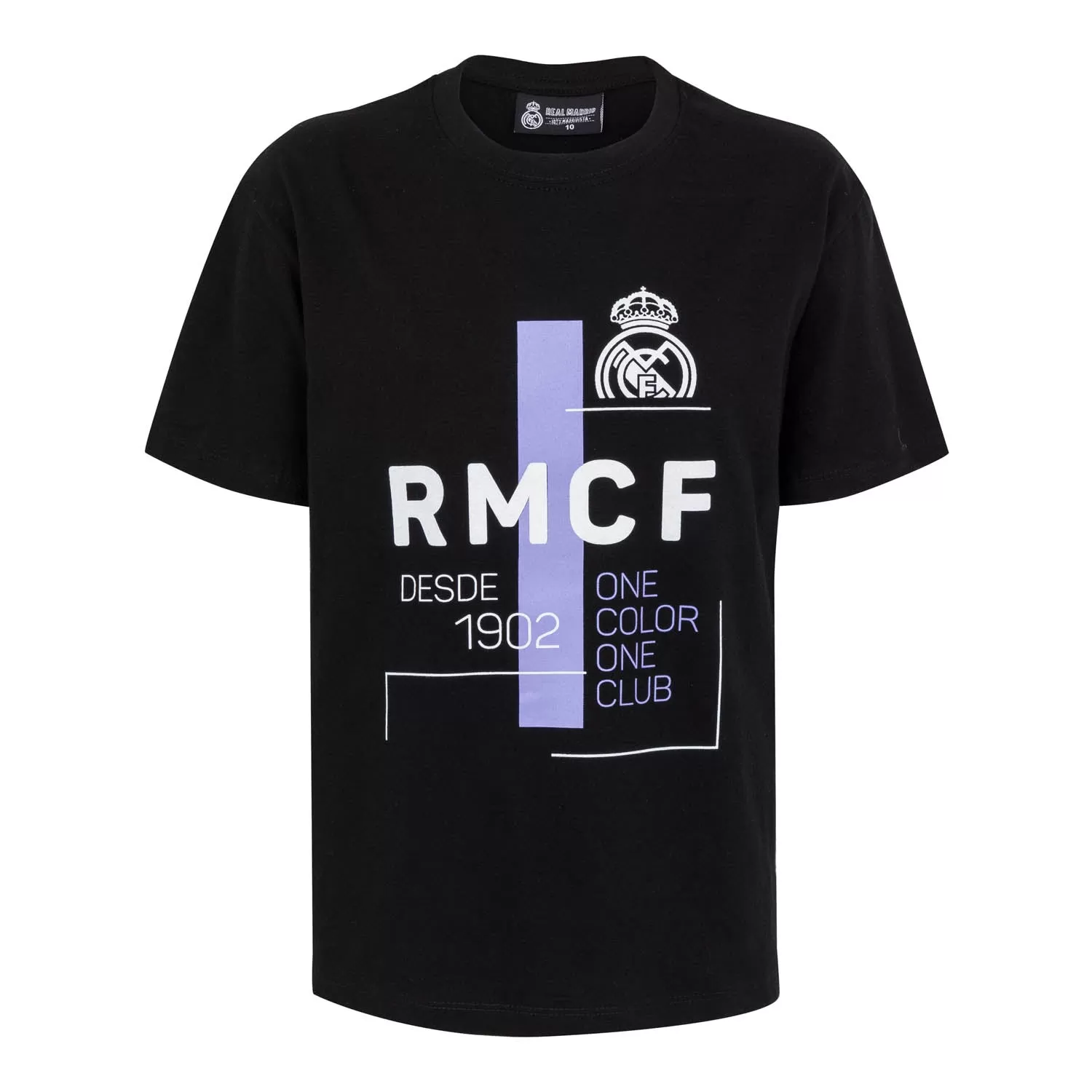 Camiseta Niños RMCF Negra/Morada