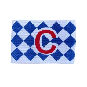 Captain's Armband Senior - Diamond (White/Blue)