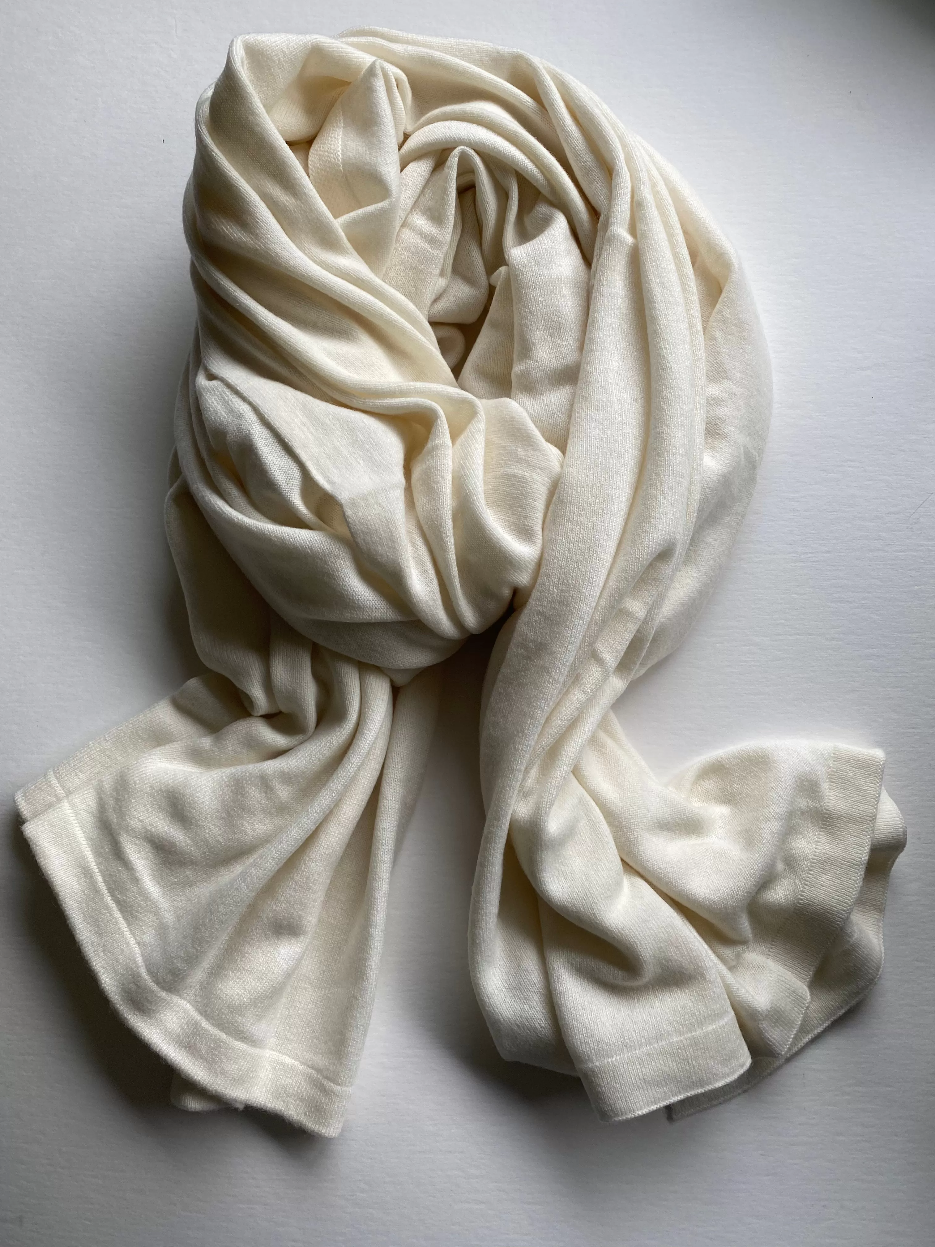 Cashmere Blanket Travel Wrap Cream | Parchment