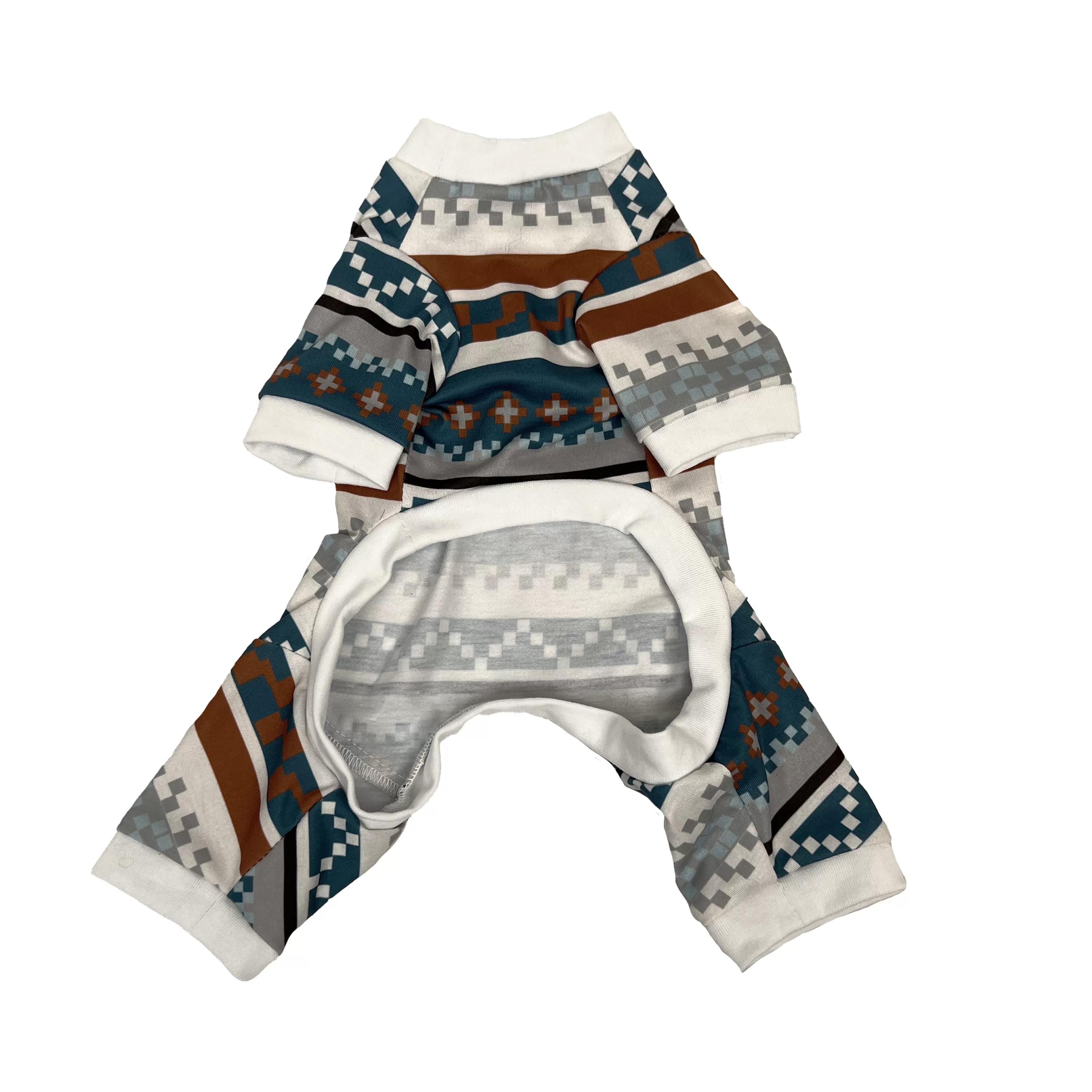 Celebrations Fair Isle Dog Pajamas