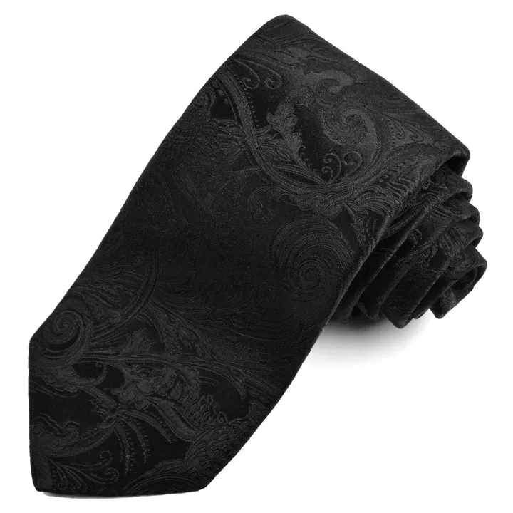 Christian Paul by Sidonio's Silk Woven Jacquard Paisley Neck Tie WZ65110