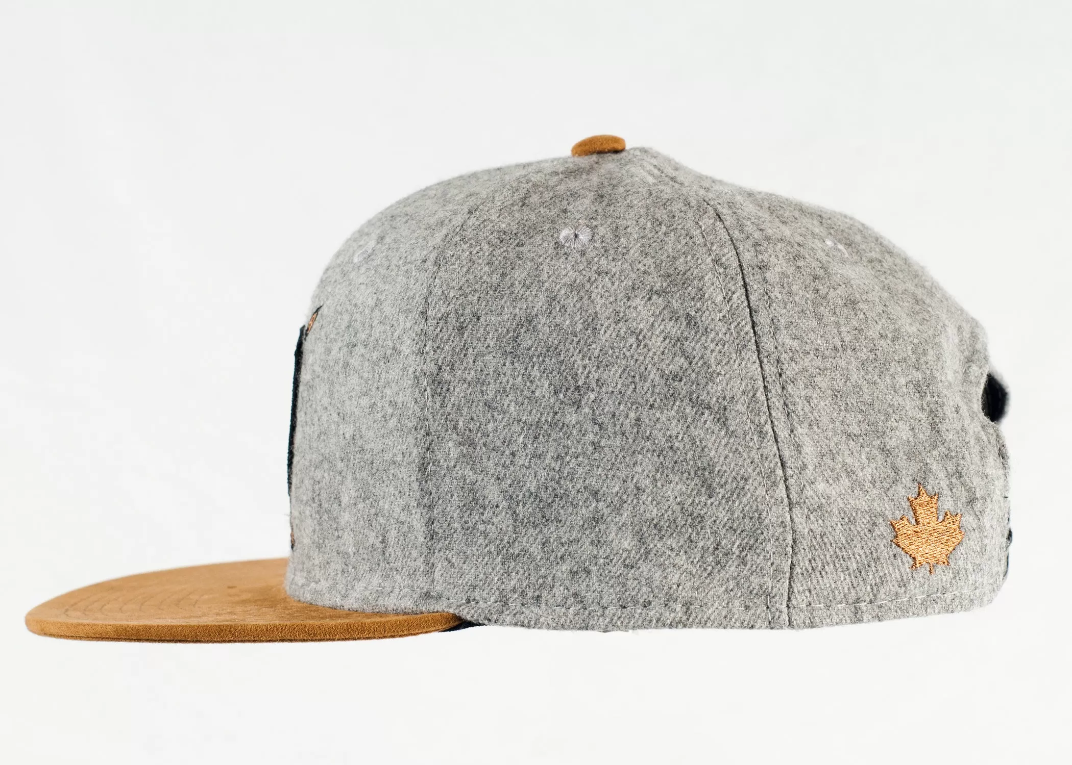 CMS Shield w/Skis Suede Brim Ball Cap