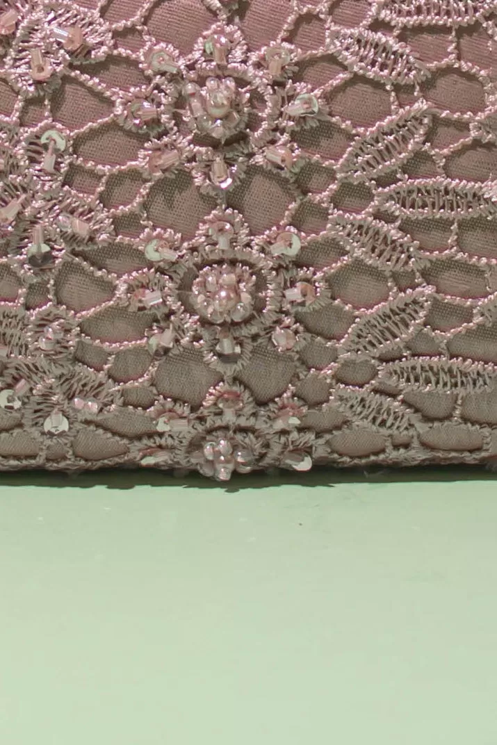 Cordon Capsule Clutch Mauve