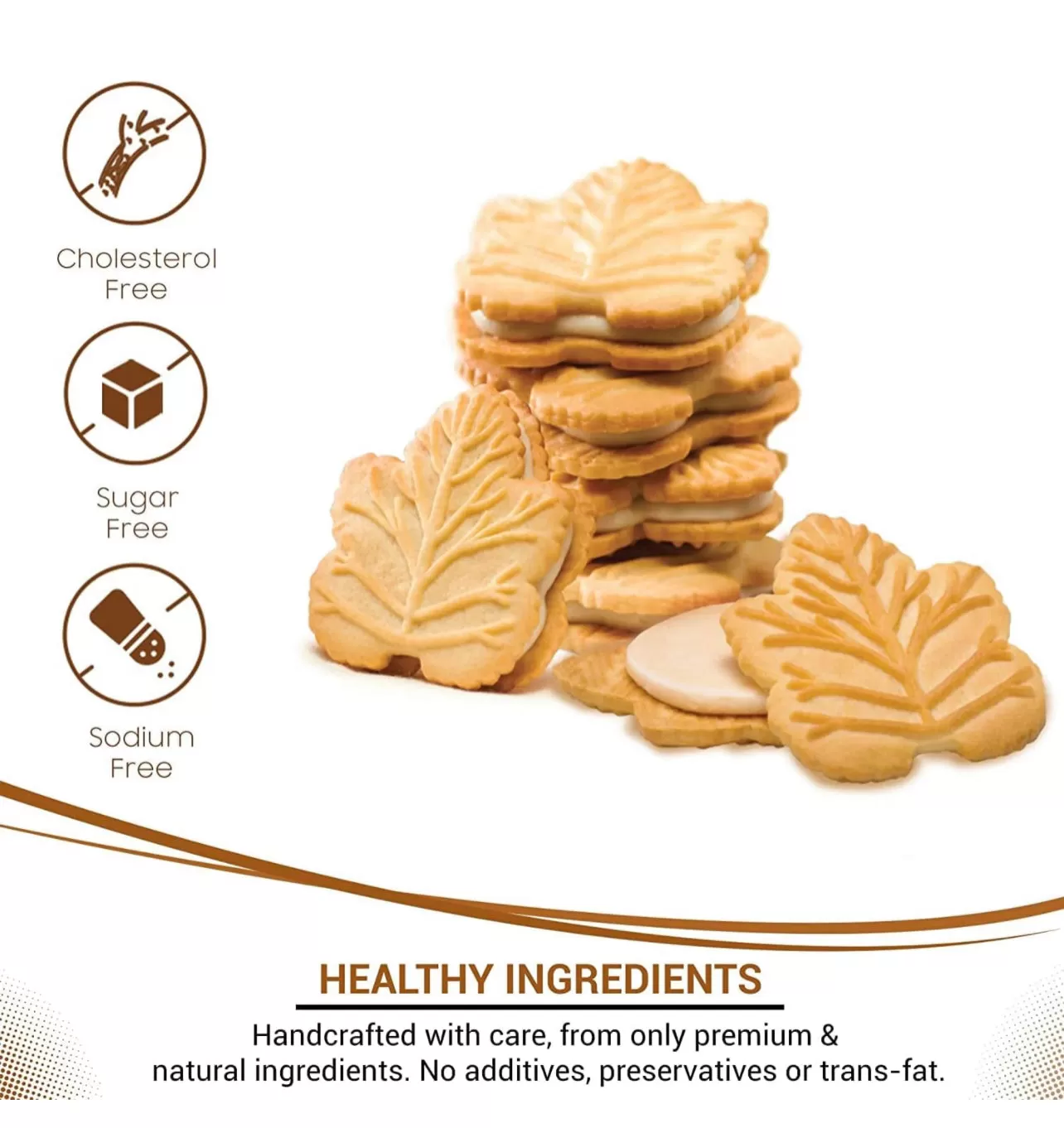 Creamy Soft Maple Syrup Canadian Cookies 100G