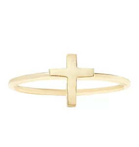 Cross Stacking Ring