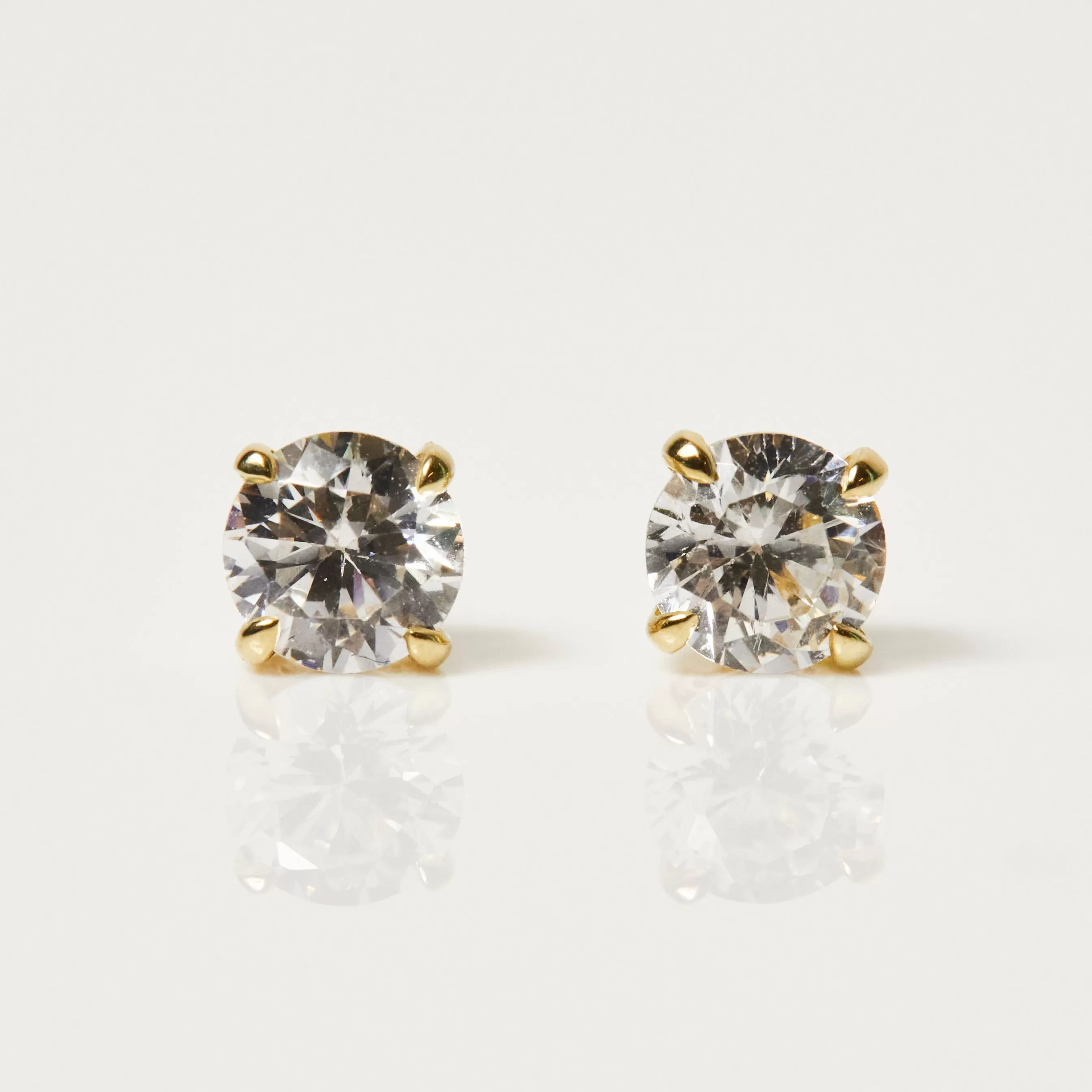 Cubic Zirconia Studs