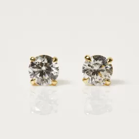 Cubic Zirconia Studs