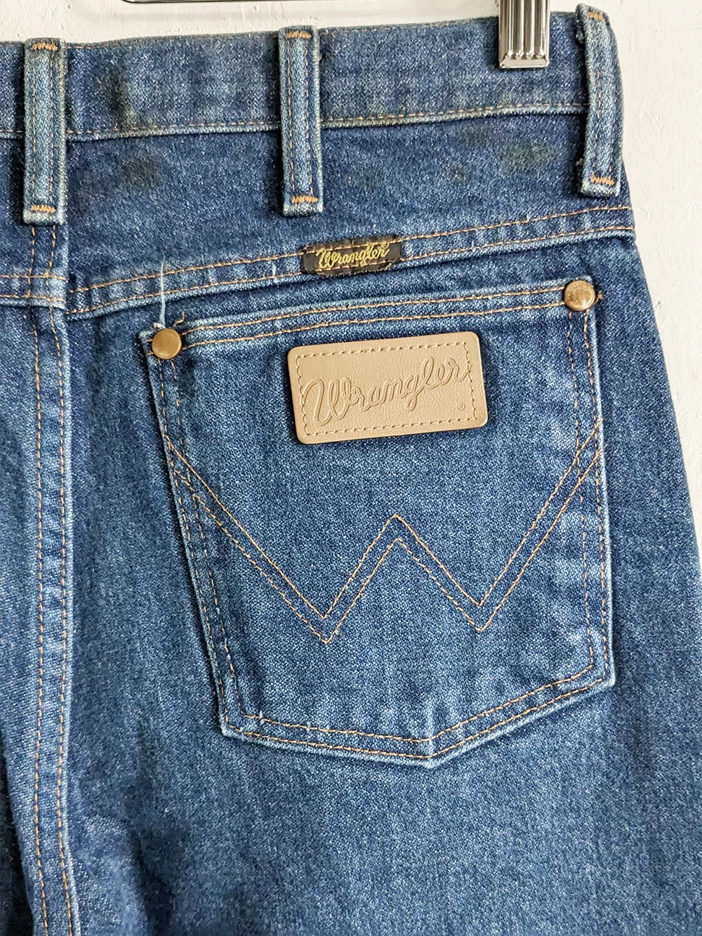 Deadstock Dark Wash Wrangler Jeans