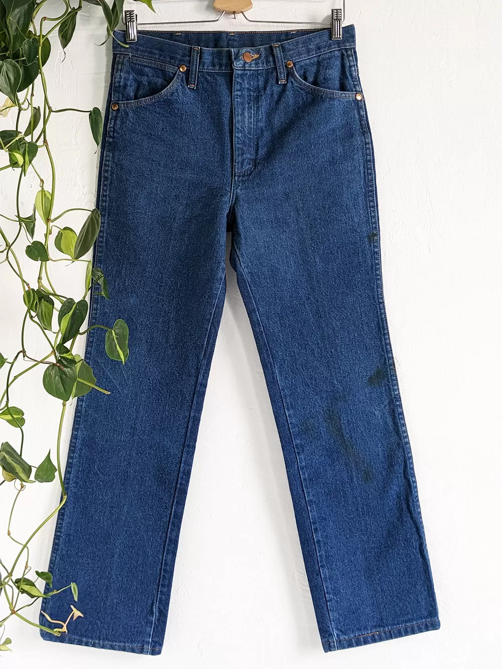 Deadstock Dark Wash Wrangler Jeans