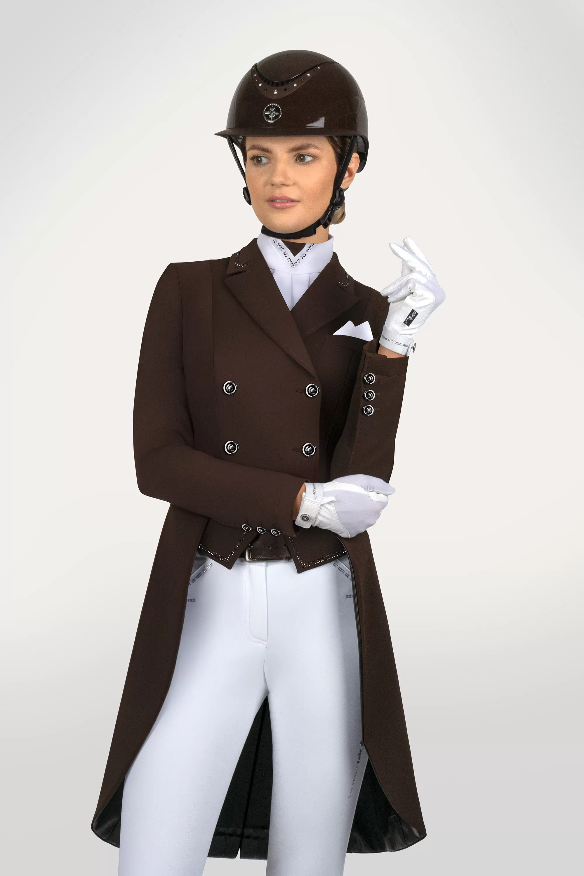 Dressage Tail Coat FP Nadine Royal Berry