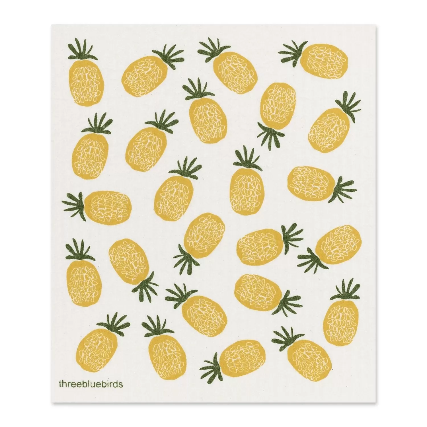 Eco-friendly Swedish Dishcloth - Pineapples