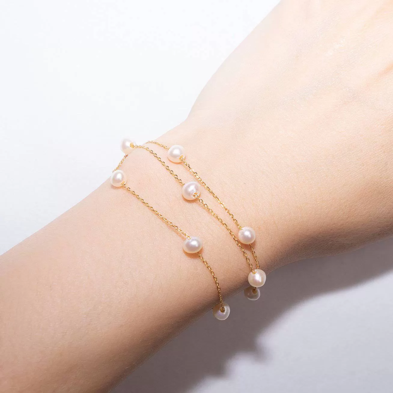 Elegant Freshwater Pearl Bracelet WB00046