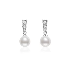 Elegant Freshwater Pearl Earrings WE00051