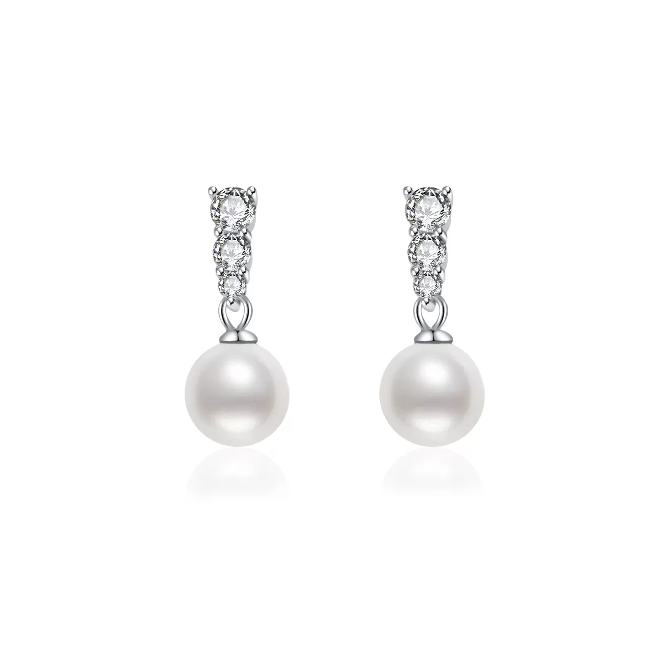 Elegant Freshwater Pearl Earrings WE00051