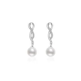 Elegant Freshwater Pearl Earrings WE00078