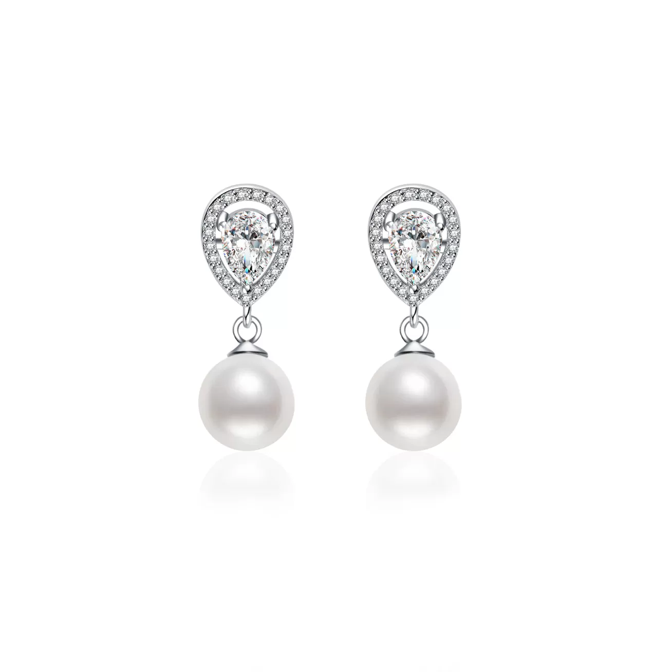 Elegant Freshwater Pearl Earrings WE00130