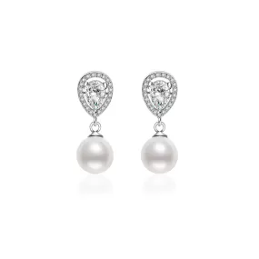 Elegant Freshwater Pearl Earrings WE00130