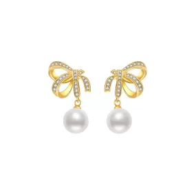 Elegant Freshwater Pearl Earrings WE00186