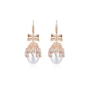 Elegant Freshwater Pearl Earrings WE00235