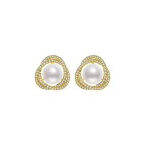 Elegant Freshwater Pearl Earrings WE00321