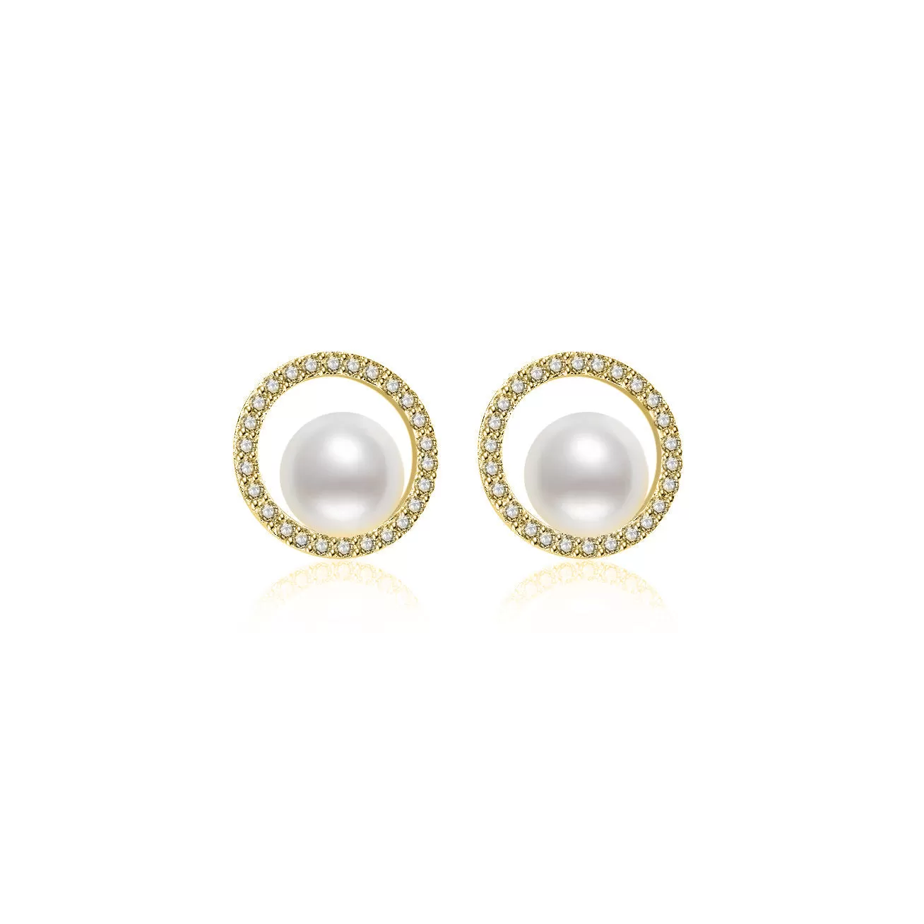 Elegant Freshwater Pearl Earrings WE00369