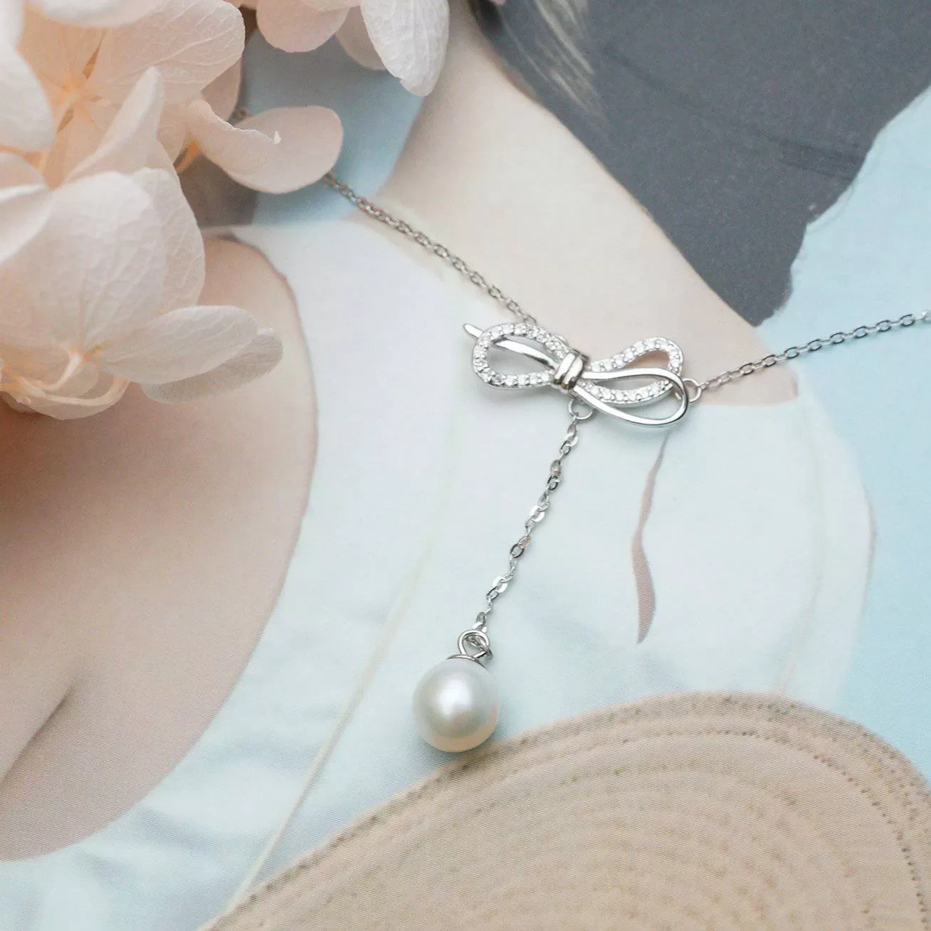 Elegant Freshwater Pearl Necklace WN00055