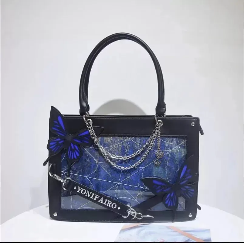 Elegant Gothic Butterflies Bag ON1456